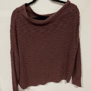 Burgundy top